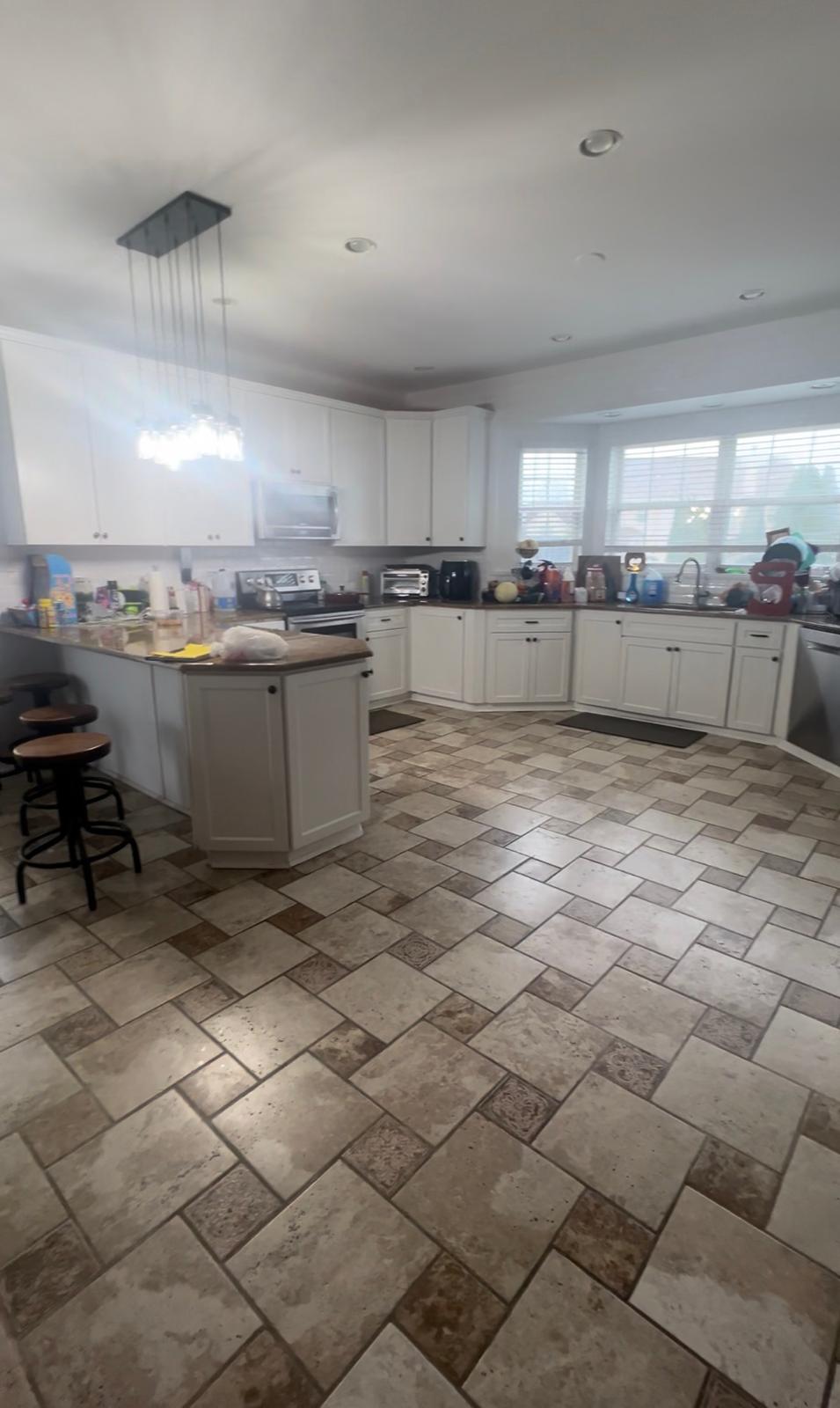 Before: original dining area